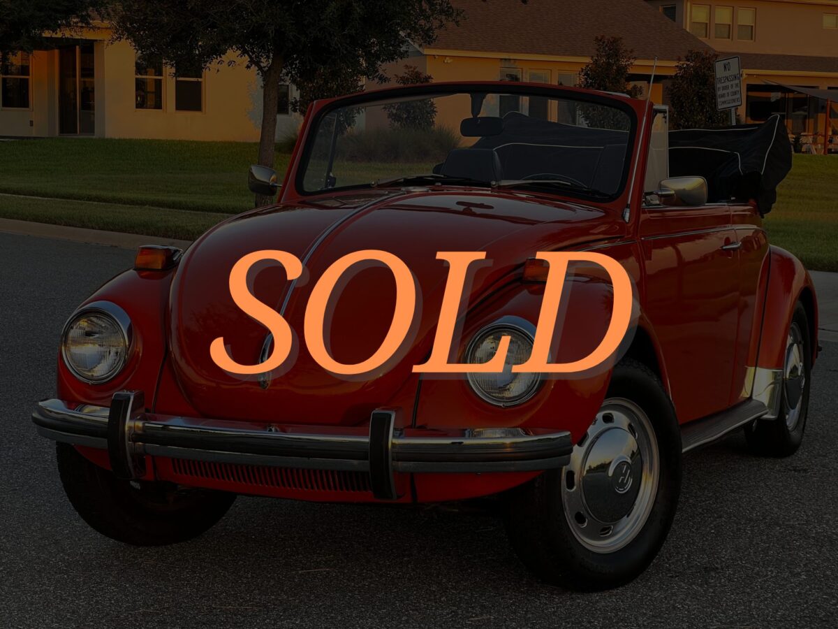 1971 VW Super Beetle