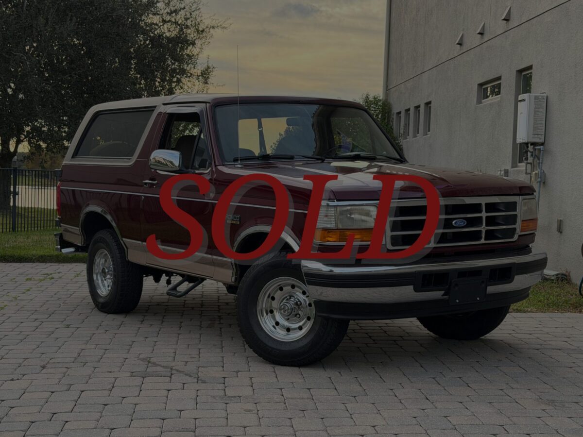 1996 Ford Bronco Eddie Bauer